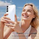 For Samsung Galaxy A55 4G / 5G Four-corner Shockproof Acrylic +TPU Phone Case(Transparent) - 4