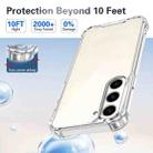 For Samsung Galaxy A16 4G / 5G Four-corner Shockproof Acrylic +TPU Phone Case(Transparent) - 2