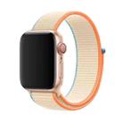 For Apple Watch Series 10 42mm Basic Nylon Loop Watch Band with 3D Curved Film(Milky White) - 2