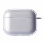 For AirPods Pro 3 Earphone Transparent TPU Protective Case - 1
