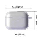 For AirPods Pro 3 Earphone Transparent TPU Protective Case - 2
