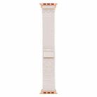 For Apple Watch Ultra 2 / 1 49mm Nylon Loop Watch Band with 3D Curved Film(Starlight) - 3