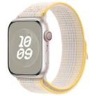 For Apple Watch Series 38mm Nylon Loop Watch Band with 3D Curved Film(Colorful Starlight) - 2