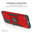 For Samsung Galaxy S20 Plus Magnetic Armor Shockproof TPU + PC Case with Metal Ring Holder(Red) - 2
