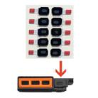 For iPhone 13 100 in 1 Loudspeaker Bracket Adhesive Gaske Set - 2