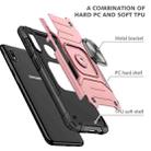 For Samsung Galaxy A10e Magnetic Armor Shockproof TPU + PC Case with Metal Ring Holder(Rose Gold) - 2