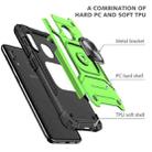 For Samsung Galaxy A20e Magnetic Armor Shockproof TPU + PC Case with Metal Ring Holder(Green) - 2
