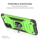 For Samsung Galaxy A51 Magnetic Armor Shockproof TPU + PC Case with Metal Ring Holder(Green) - 2