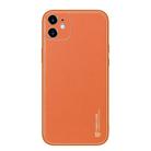 For iPhone 12 DUX DUCIS YOLO Series PU + PC + TPU Protective Case(Orange) - 2
