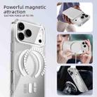 For iPhone 17 Pro Max ABEEL MagSafe Magnetic Color Ring Anti-scratch Transparent Phone Case(Blue) - 2