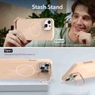For iPhone 15 Plus Bright Color Imitation Camera Bracket Magsafe Phone Case(Riptide Blue) - 2
