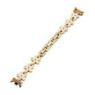 For Xiaomi Smart Band 10 / 9 / 8 xDfind Sun Petal Metal Watch Band(Gold) - 1