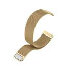 For Fitbit Versa 3 / Fitbit Magnetic Milano Watch Band, Size:Small Code(Golden) - 5