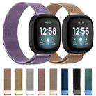 For Fitbit Versa 3 / Fitbit Magnetic Milano Watch Band, Size:Small Code(Golden) - 6