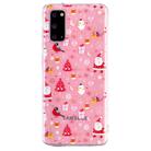 For Samsung Galaxy S20 Christmas Pattern TPU Protective Case(Snowman Bird) - 1