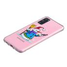 For Samsung Galaxy S20 Christmas Pattern TPU Protective Case(Broom Snowman) - 2