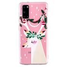 For Samsung Galaxy S20+ Christmas Pattern TPU Protective Case(Elk) - 1