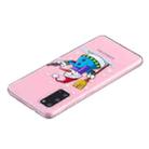 For Samsung Galaxy S20+ Christmas Pattern TPU Protective Case(Broom Snowman) - 3