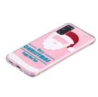 For Samsung Galaxy S20+ Christmas Pattern TPU Protective Case(Santa Mask) - 2