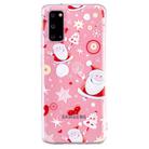 For Samsung Galaxy S20+ Christmas Pattern TPU Protective Case(Happy Santa Claus) - 1