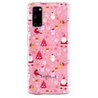 For Samsung Galaxy S20 Ultra Christmas Pattern TPU Protective Case(Snowman Bird) - 1