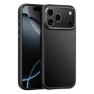 For iPhone 17 Pro Max Carbon Fiber Kevlar MagSafe Magnetic Phone Case(Black) - 1