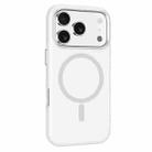 For iPhone 17 Pro Mutural Karen Series Liquid Silicone MagSafe Phone Case(White) - 1