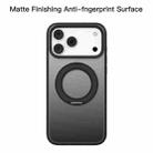For iPhone 17 Pro Max Mutural Armor Series MagSafe Magnetic Holder Phone Case(White) - 2