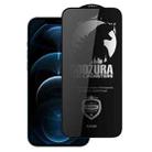 For iPhone 12 Pro Max WK WTP-123 6D Curved Ultra-Fine Edge Privacy Full-Screen Tempered Glass Film(Transparent) - 1