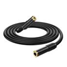 3.5mm Dual-channel Female to 6.35mm Dual-channel Female Stereo Audio Cable, Length:3m - 1