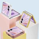 For Honor Magic V Flip 2 Skin Feel PC Phone Case(Sakura Purple) - 3