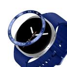 For Samsung Galaxy Watch8 40mm Smart Watch Protective Frame Metal Bezel Ring, Style: A Style(Blue) - 1