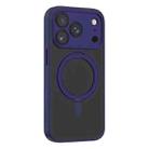 For iPhone 17 Pro MOMAX Magsafe Magnetic Metal Rotating Holder Phone Case(Blue) - 7