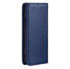 For iPhone 12 / 12 Pro 2 in 1 Detachable Magnetic Horizontal Flip Genuine Leather Case with Holder & Card Slots & Wallet(Blue) - 3