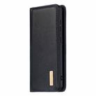For Samsung Galaxy Note20 2 in 1 Detachable Magnetic Horizontal Flip Genuine Leather Case with Holder & Card Slots & Wallet(Black) - 2
