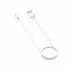 For Huawei Honor Watch ES / Huawei 4X Smart Watch Portable Magnetic Cradle Charger USB Charging Cable, Length:1m(White) - 2