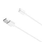For Huawei Honor Watch ES / Huawei 4X Smart Watch Portable Magnetic Cradle Charger USB Charging Cable, Length:1m(White) - 9