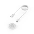 For Huawei Honor Watch GS Pro Smart Watch Portable Split Charger USB Charging Cable, Length:1m(White) - 1