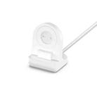 For Huawei Honor Watch GS Pro Watch Charging Stand Base Cradle Silicone Holder, without Cable(White) - 1