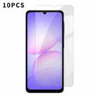 For Samsung Galaxy A07 4G / 5G Kalebol 10pcs High-Aluminum Semi-Screen Anti-Fingerprint HD Tempered Glass Film - 1