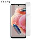 For Redmi Note 12 Pro 4G Global Kalebol 10pcs High-Aluminum Semi-Screen Anti-Fingerprint HD Tempered Glass Film - 1