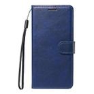 For Xiaomi POCO M7 4G 169mm Classic Leather Texture Solid Color PU Phone Case(Blue) - 2
