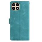 For Redmi 15T 5G Rose Flower Embossing Pattern Leather Phone Case(Green) - 3