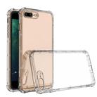 For iPhone 7 Plus / 8 Plus Straight Edge Dual Bone-bits Shockproof TPU Clear Case - 1