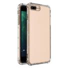 For iPhone 7 Plus / 8 Plus Straight Edge Dual Bone-bits Shockproof TPU Clear Case - 3