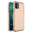 For iPhone 11 Straight Edge Dual Bone-bits Shockproof TPU Clear Case - 3