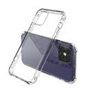 For iPhone 12 Pro Straight Edge Dual Bone-bits Shockproof TPU Clear Case - 2