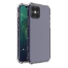 For iPhone 12 Pro Straight Edge Dual Bone-bits Shockproof TPU Clear Case - 3