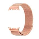 For Samsung Galaxy Watch8 / Watch8 Classic MIJOBS Milan Magnetic Metal Watch Band(Rose Gold) - 2