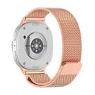 For Samsung Galaxy Watch8 / Watch8 Classic MIJOBS Milan Magnetic Metal Watch Band(Rose Gold) - 3